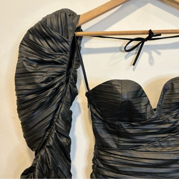 Michael Costello x REVOLVE Belem Mini Dress in Black - Picture 5 of 9